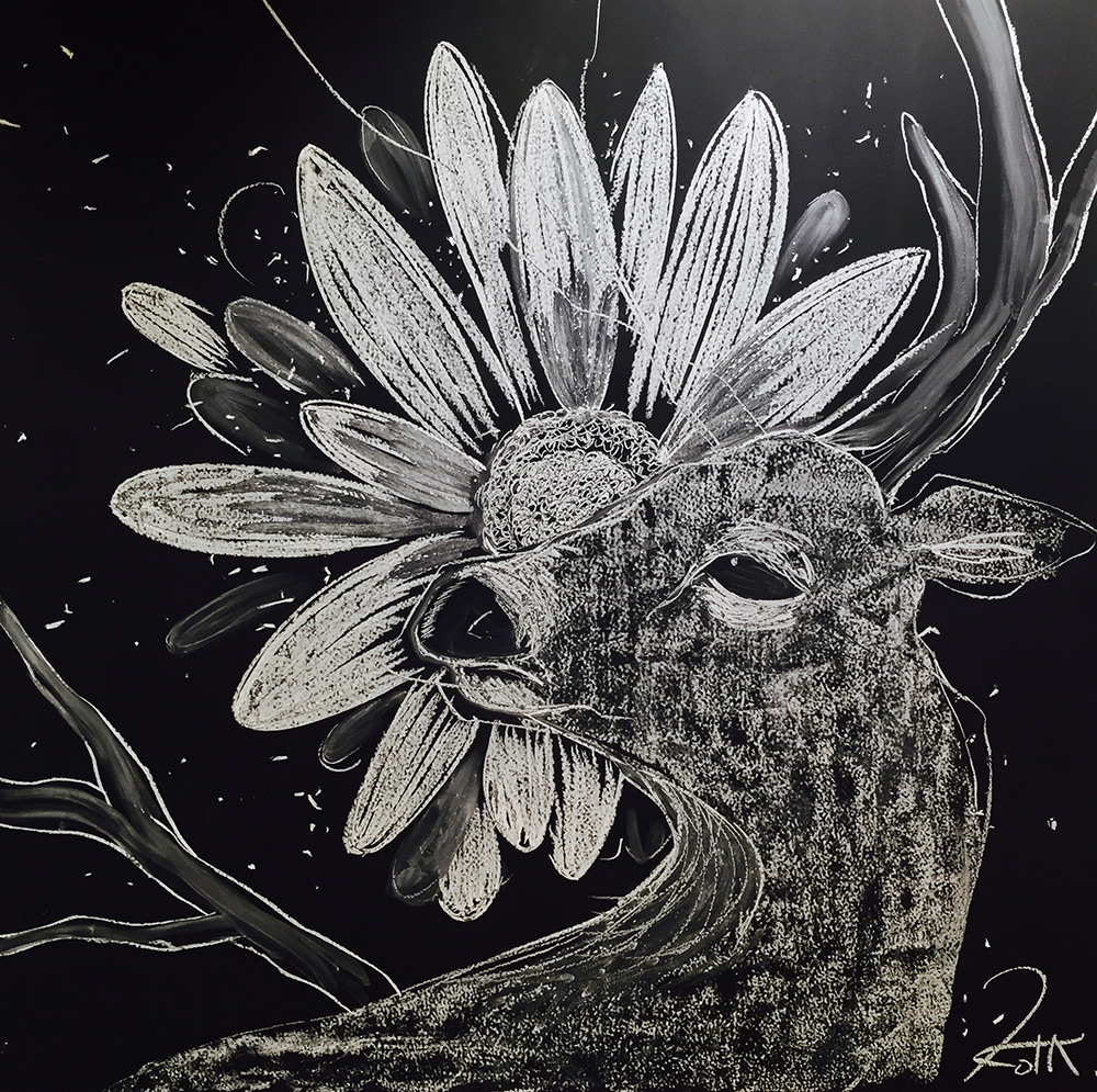 Chalk Art『bloom』｜神子柴洸太