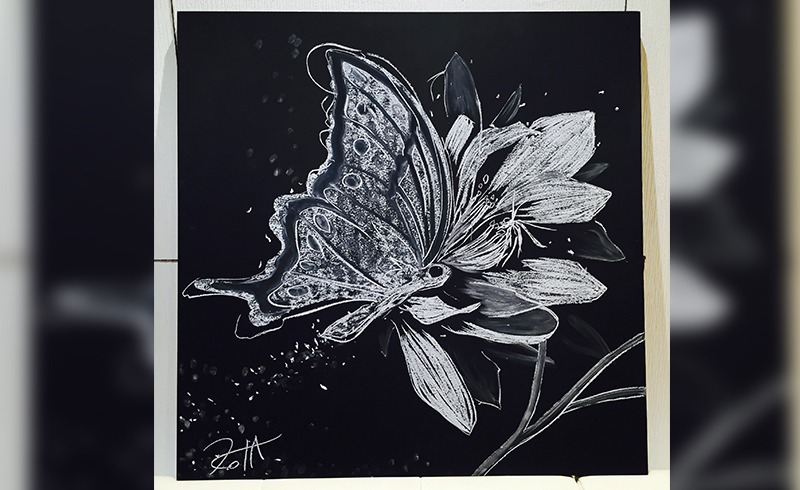 Chalk Art『bloom』（別カット）｜神子柴洸太