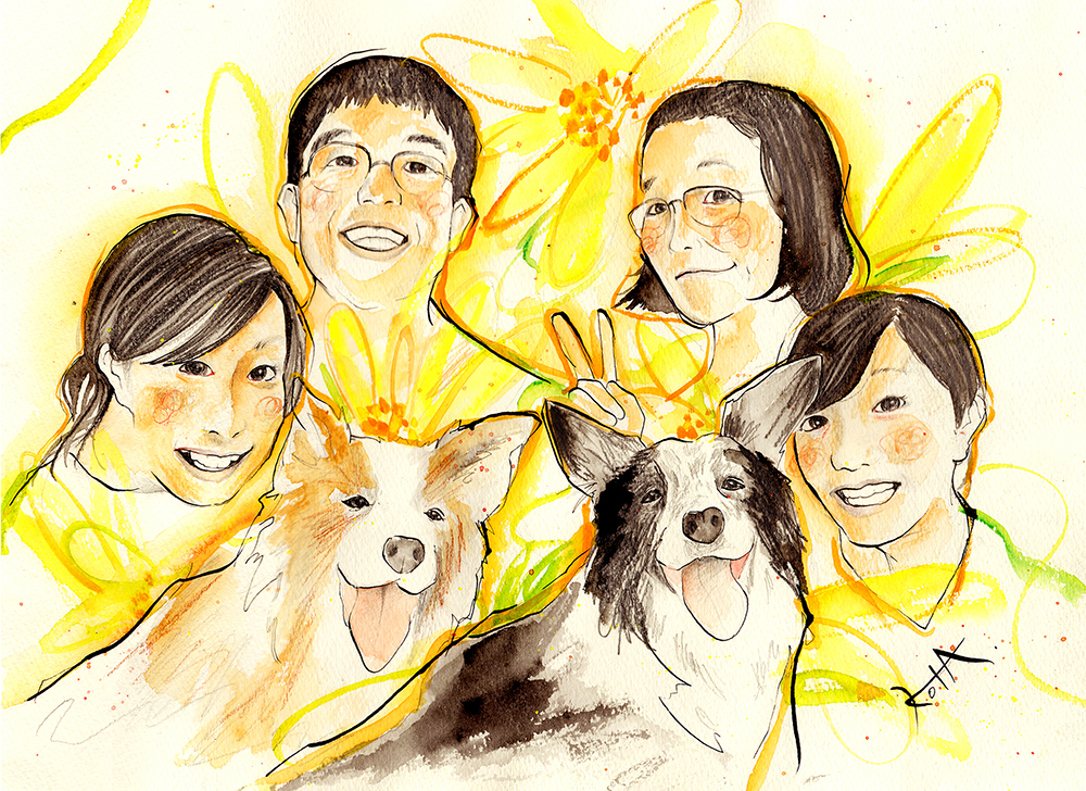 『Family Illust』｜神子柴洸太