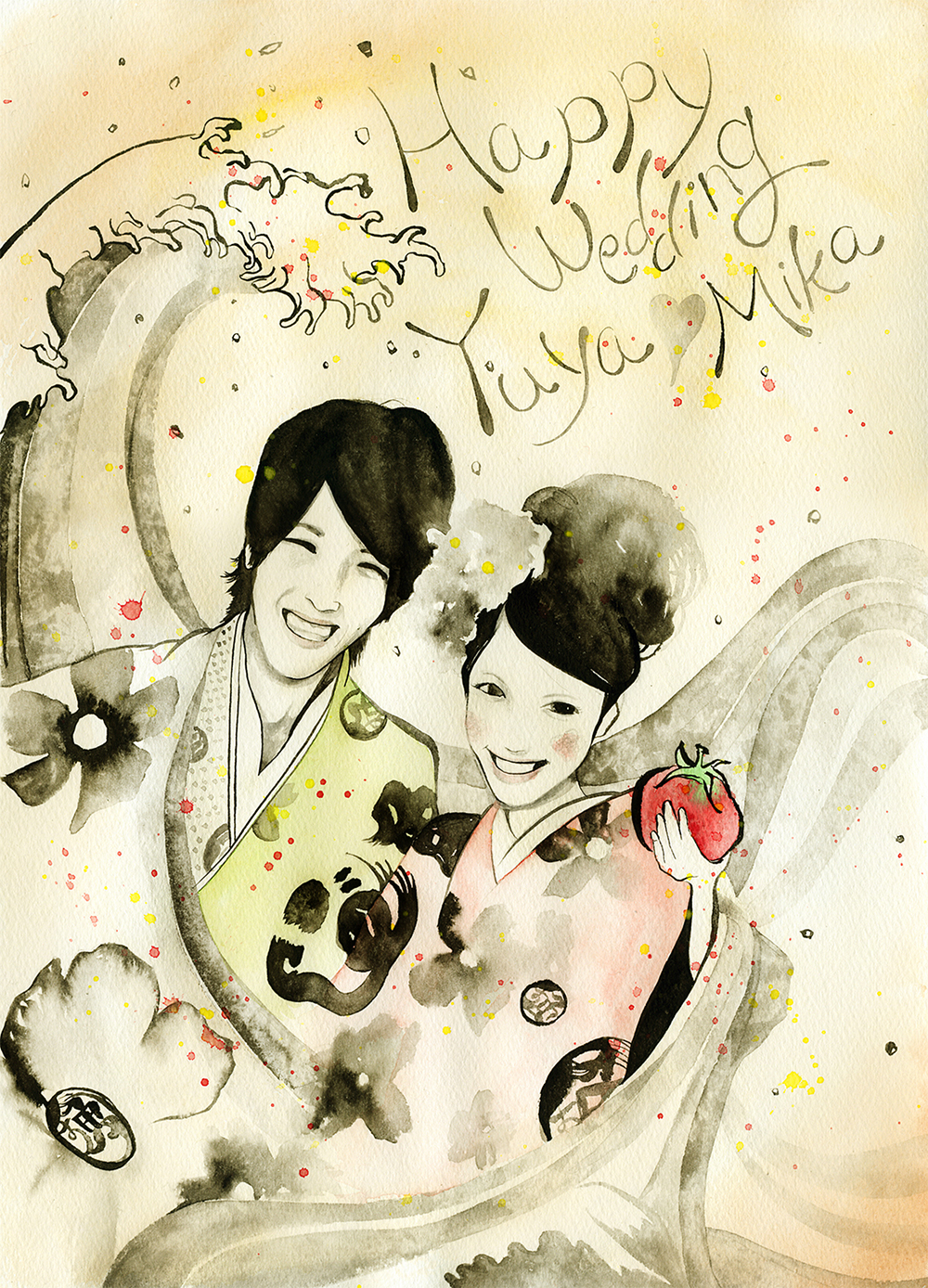 『Wedding Illust Y&M』｜神子柴洸太