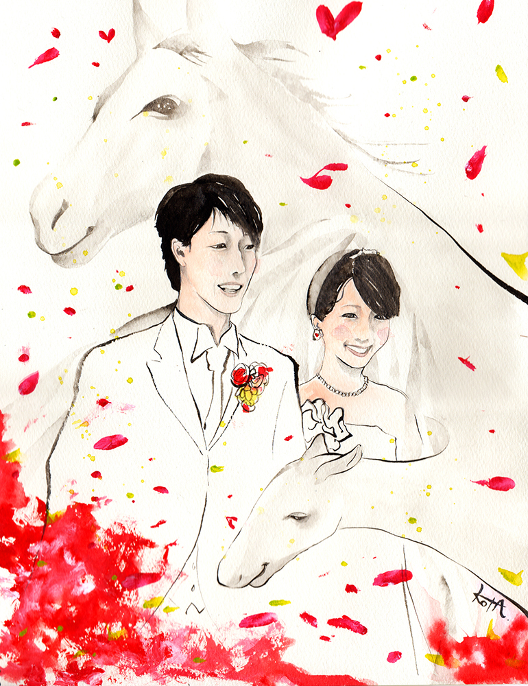 『Wedding Illust』｜神子柴洸太