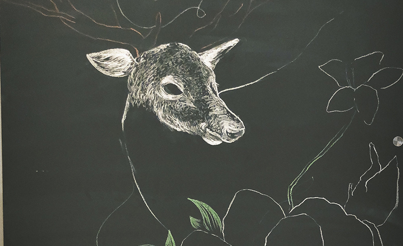 Chalk Art『no title』（別カット）｜神子柴洸太
