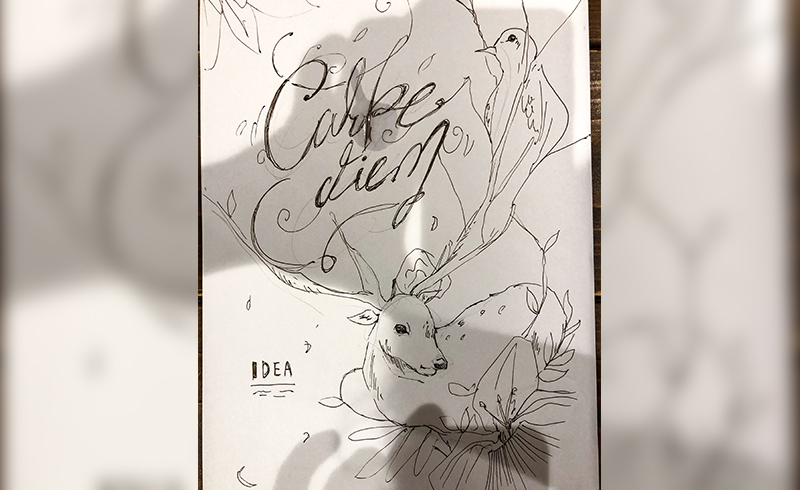 Chalk Art『no title』（別カット）｜神子柴洸太