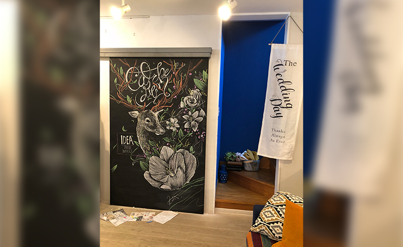 Chalk Art『no title』（別カット）｜神子柴洸太