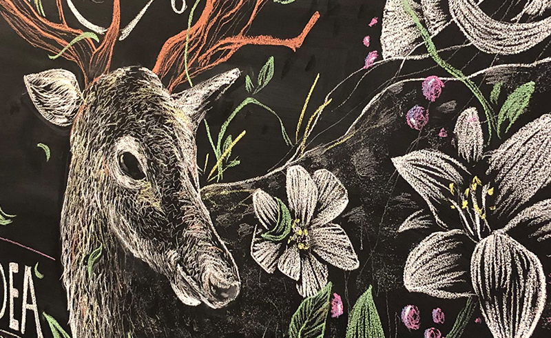 Chalk Art『no title』（別カット）｜神子柴洸太