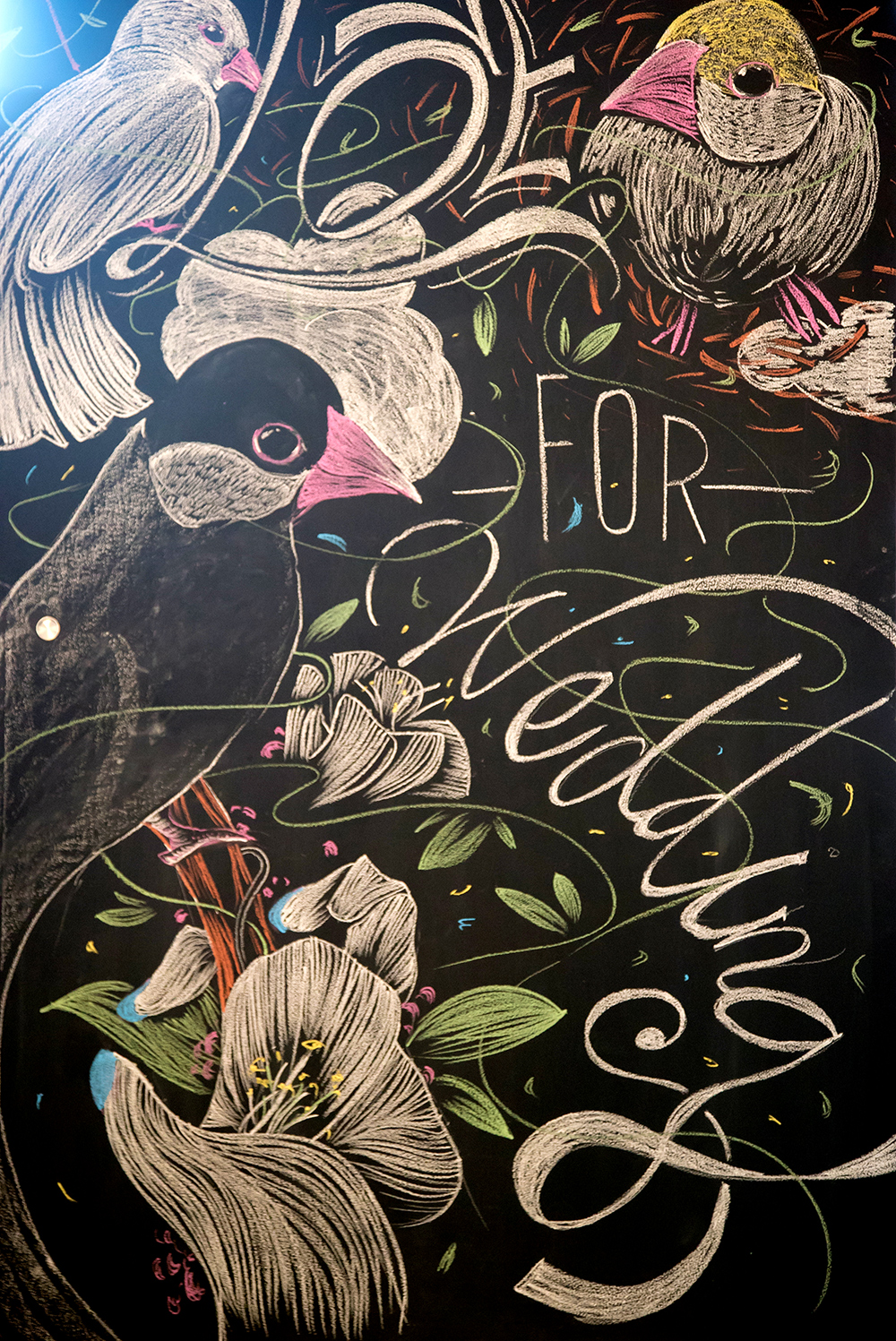 Chalk Art『wedding』｜神子柴洸太