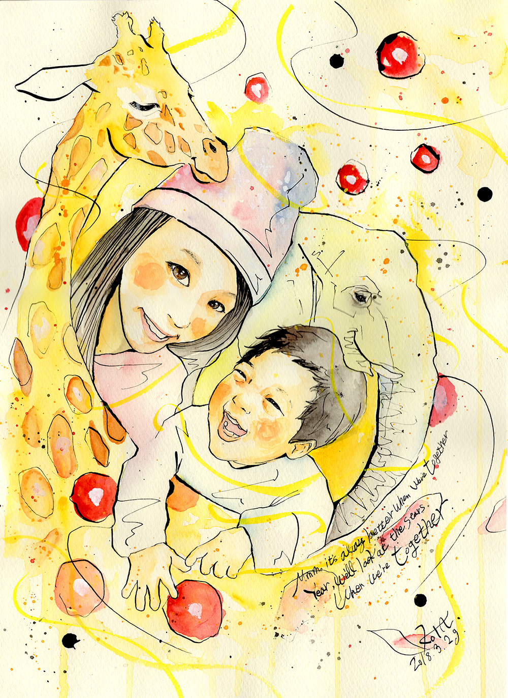 『Birth Illust』｜神子柴洸太